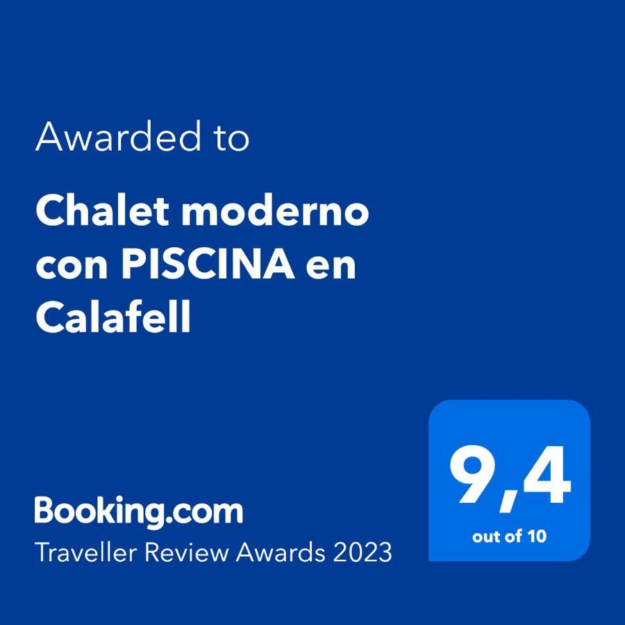 Villa Chalet Moderno Con Piscina En Calafell Exterior foto